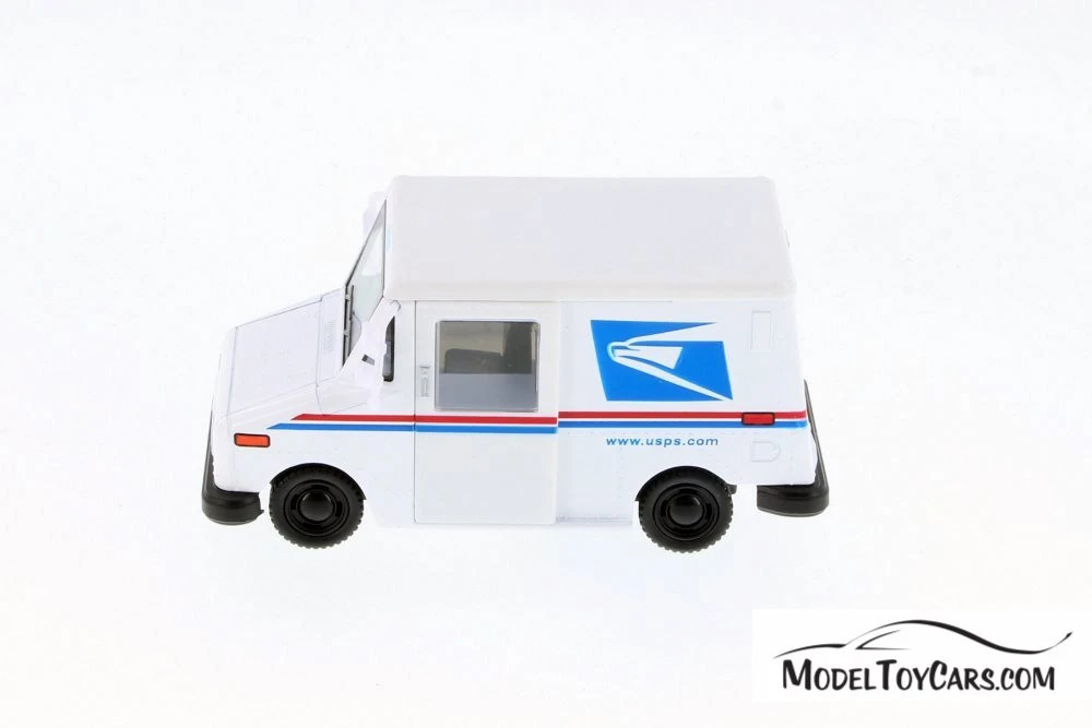 Long Live Postal Mail Delivery Vehicle (LLV), White - Kinsmart 5112WB  - 1/34 scale Diecast Car
