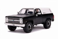 1980 Chevy Blazer K5 Off Road, Primer Black - Jada 31590 - 1/24