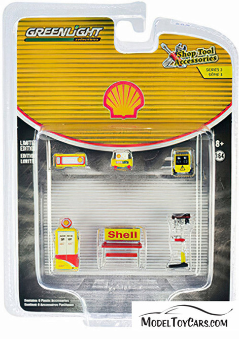 GREENLIGHT #16060-C　Shell Shop Tool Accessories ※1/64スケール