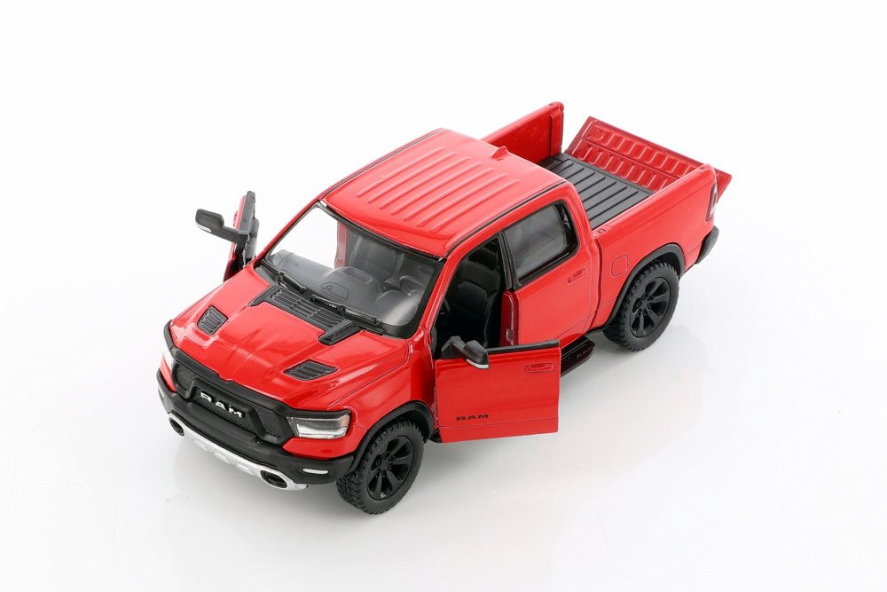 2019 Dodge Ram Pick Up Truck, Red - Kinsmart 5413D - 1/46 scale Diecast Model Toy Car