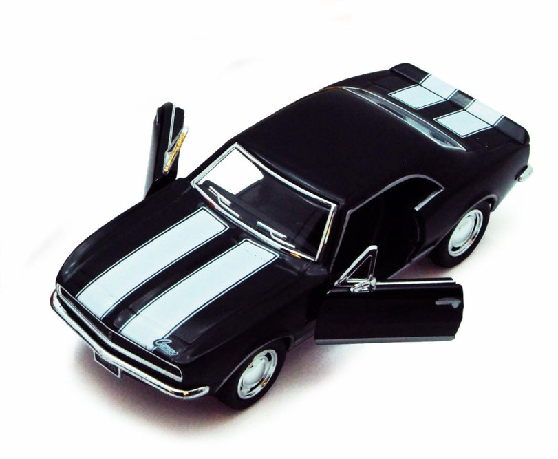 1967 Chevy Camaro Z/28, Black - Kinsmart 5341D - 1/37 scale