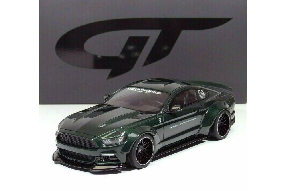 2020 Ford Mustang Shelby GT500 LB Works, Dark Highland Green - GT Spirit  GT838 - 1/18 Resin Car