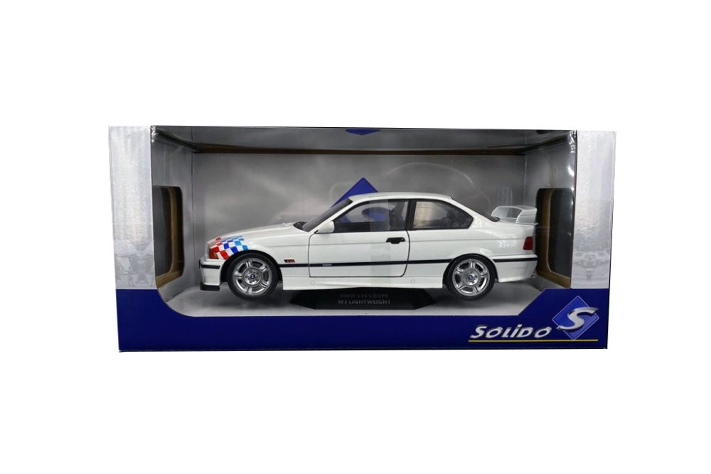 Solido BMW M3 Lightweight, E36 Coupé, 1995, Modellauto, Maßstab 1:18, weiß:  Buy Online at Best Price in UAE 