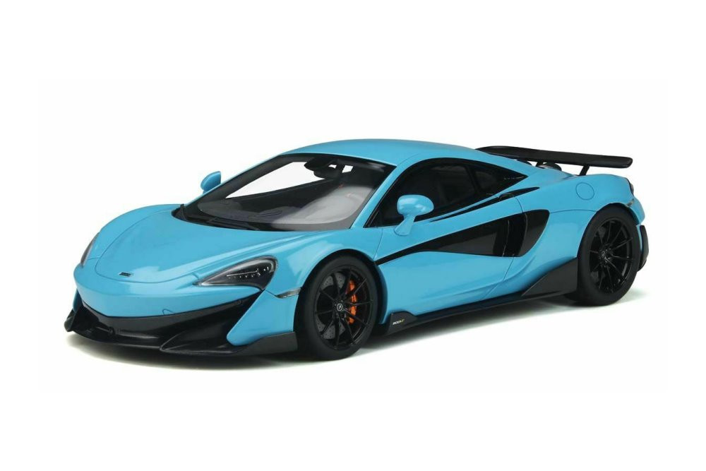 2018 McLaren 600 LT Hardtop, Curacao Blue - GT Spirit GT310 - 1/18