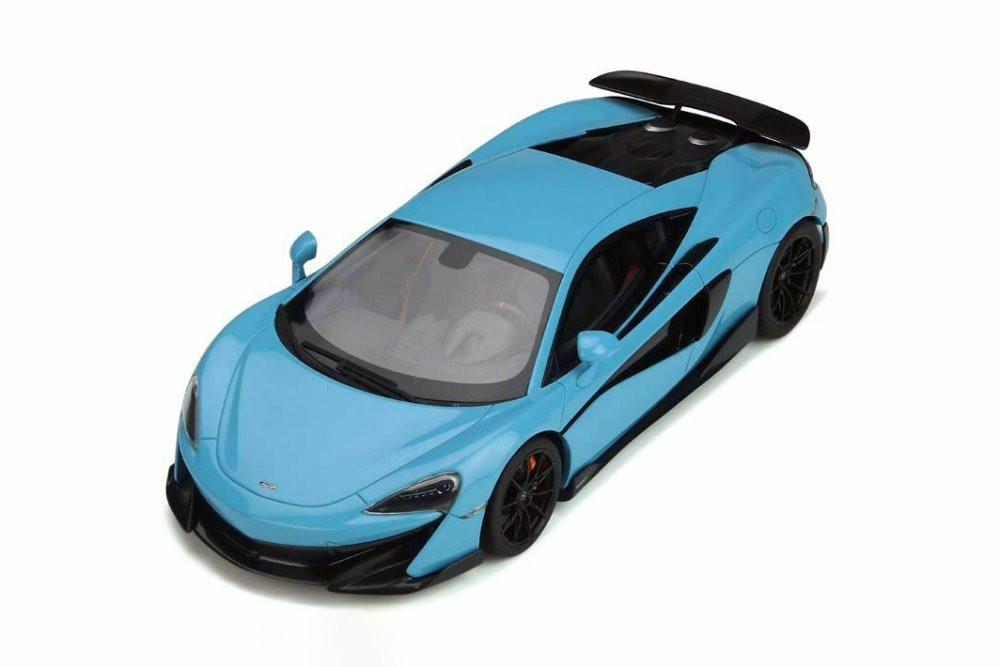 2018 McLaren 600 LT Hardtop, Curacao Blue - GT Spirit GT310 - 1/18