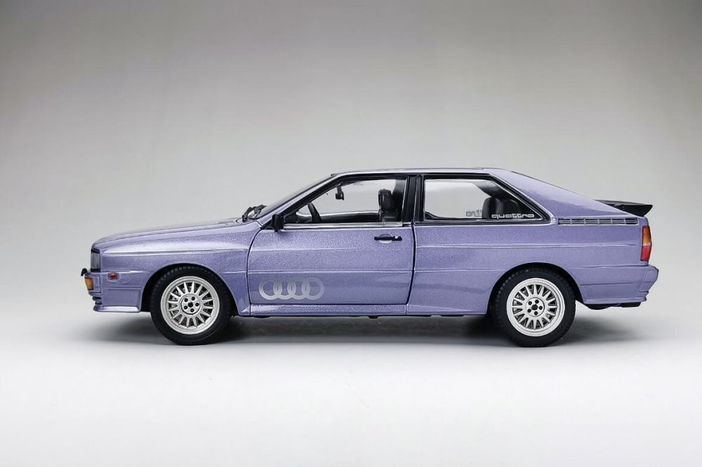 1983 Audi Quattro Coupe, Purple - Sun Star 4163 - 1/18 scale Diecast Model Toy Car