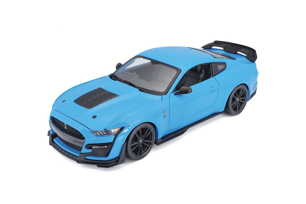2020 Ford Mustang Shelby GT500, Blue - Maisto 31452BU/6 - 1/18 scale Diecast Model Toy Car