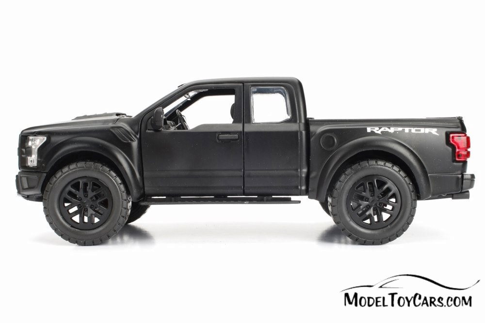2017 Ford F-150 Raptor Pickup, Black - Jada 97756 - 1/24 scale