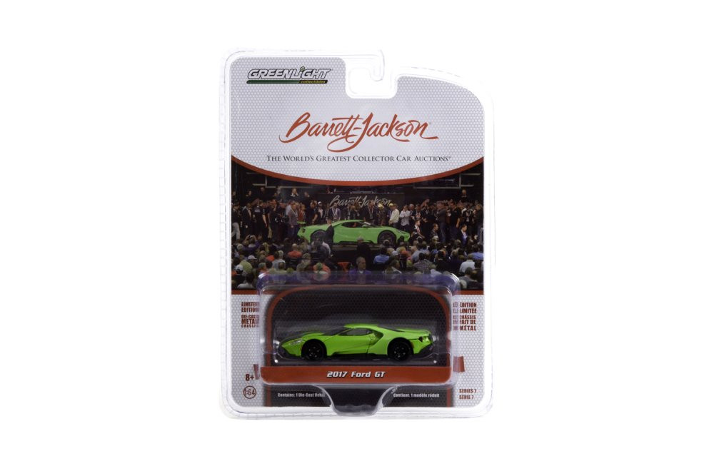 2017 Ford GT (Lot #1417), Green - Greenlight 37230E/48 - 1/64 scale Diecast Model Toy Car