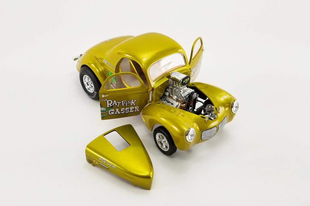 ラット フィンク ACME 1:18 RAT FINK 1932 FORD BLOW HOT ROD ROADSTER 