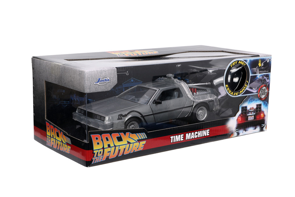 DeLorean Time Machine with Lights, Back to the Future - Jada Toys DeLorean Time Machine with Lights, Back to the Future - Jada Toys