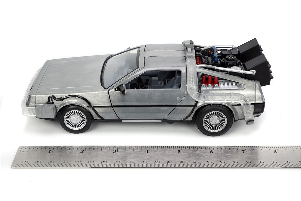 DeLorean Time Machine with Lights, Back to the Future - Jada Toys