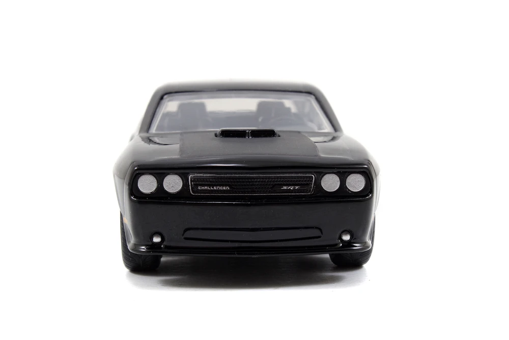Dom's Dodge Challenger SRT8, Black - JADA Toys 97384 - 1/32 Scale Diecast Model Toy Car
