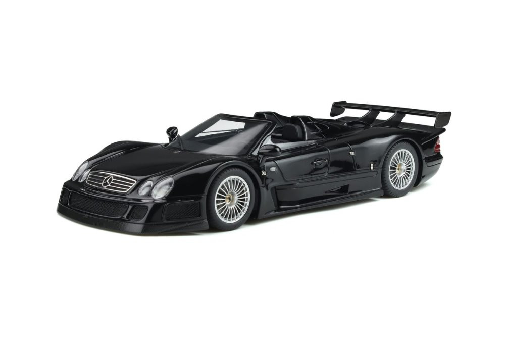 1998 Mercedes-Benz Benz CLK GTR, Black - GT Spirit GT826 - 1/18