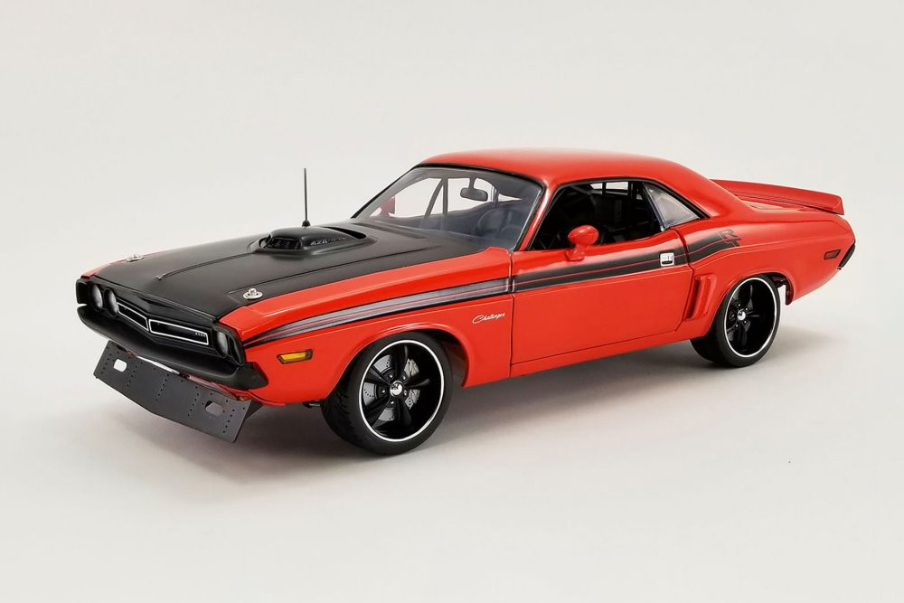 1971 Dodge Challenger R/T Street Fighter FIREBALL, Red and Black