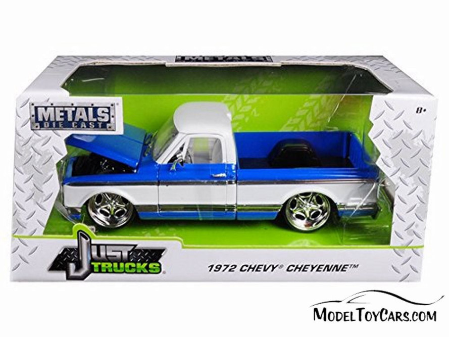 1972 Chevy Cheyenne, Blue - Jada 99046/4 - 1/24 scale Diecast