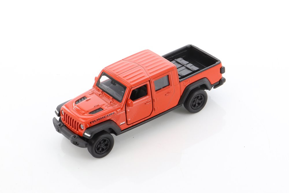 2020 Jeep Gladiator Pickup, Red - Welly 43788D - 1/34 scale Diecast Model Toy Car
