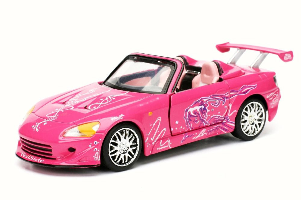 Suki's 2001 Honda S2000 Pink Fast & Furious Movie 1/24 Diecast Model Car by Jada