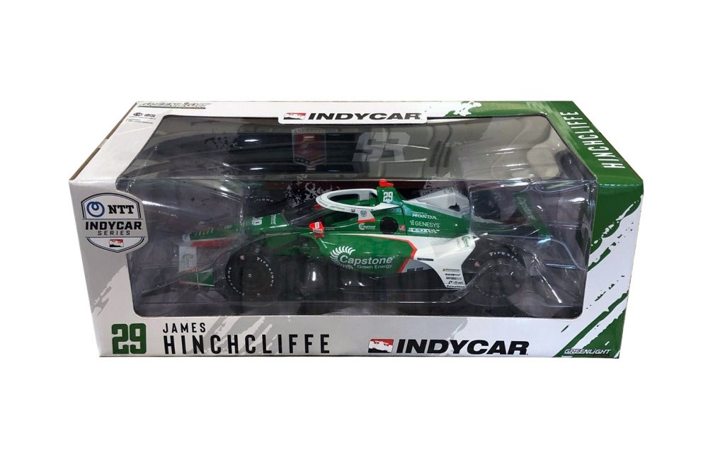 NTT IndyCar Series, #29 James Hinchcliffe / Andretti Steinbrenner Autosport, Capstone Turbine Corporation - Greenlight 11117 - 1/18 scale Diecast Model Toy Car