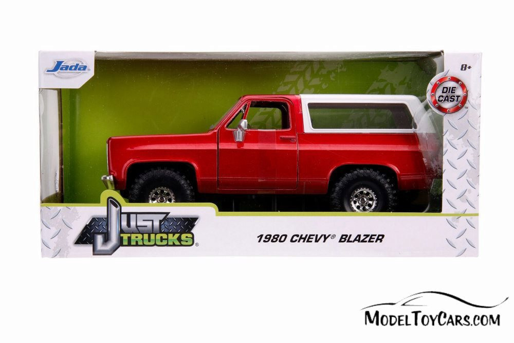 1980 Chevy Blazer K5 Off Road, Metallic Red - Jada 31594 - 1/24
