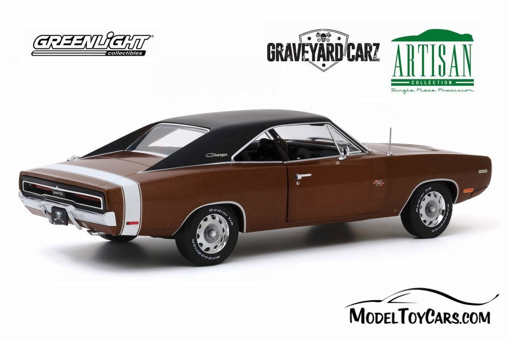 1970 Dodge Charger R/T, Graveyard Carz - Greenlight 19077 - 1/18