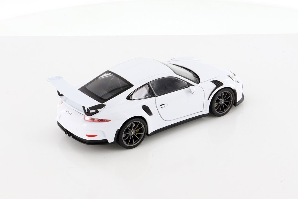 Porsche 911 GT3 RS, White - Welly 24080/4D - 1/24 scale Diecast