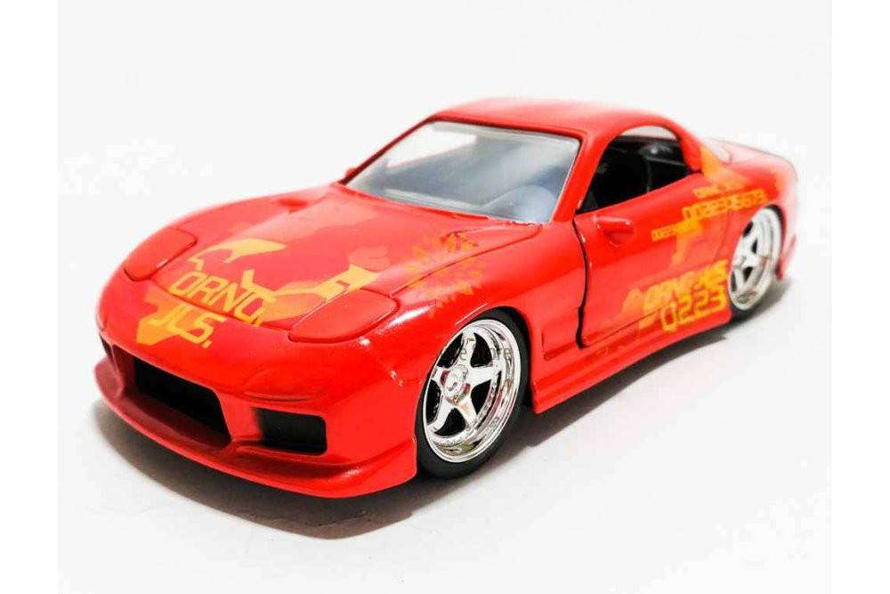 Juliu's Mazda RX-7, Fast and Furious - Jada Toys 31442 - 1/32 scale Diecast Model Toy Car