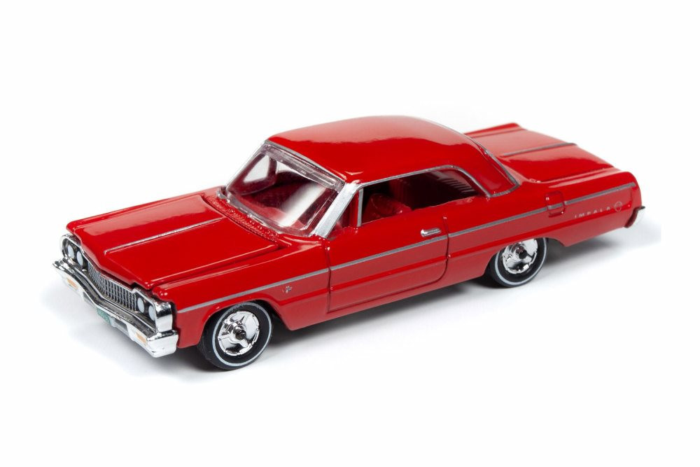 1964 Chevy Impala SS 409 Hardtop, Red - Round 2 RCSP012/24 - 1/64