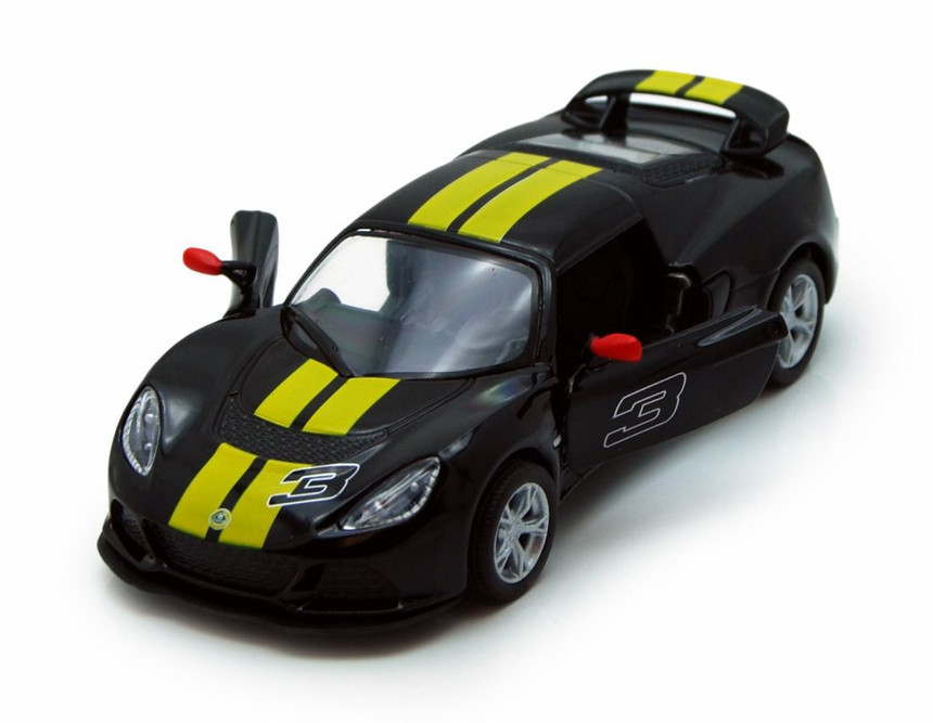 2012 Lotus Exige S Hard Top #3, Black with Yellow Stripes
