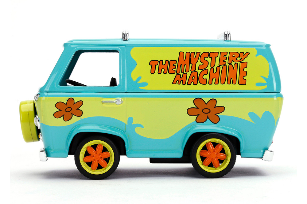 Scooby Doo Mystery Machine, Blue and Green - Jada 32040 - 1/32 scale Diecast Model Toy Car