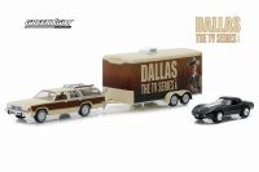 1979 Ford LTD Country Squire with 1978 Chevy Corvette C3 in