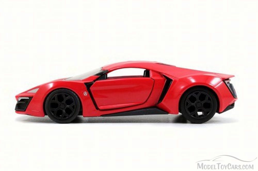 Lykan HyperSport, Red - JADA 97386 - 1/32 Scale Diecast Model Toy Car