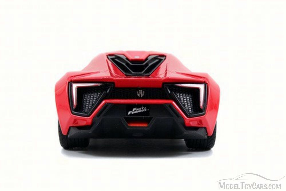 Lykan HyperSport, Red - JADA 97386 - 1/32 Scale Diecast Model Toy