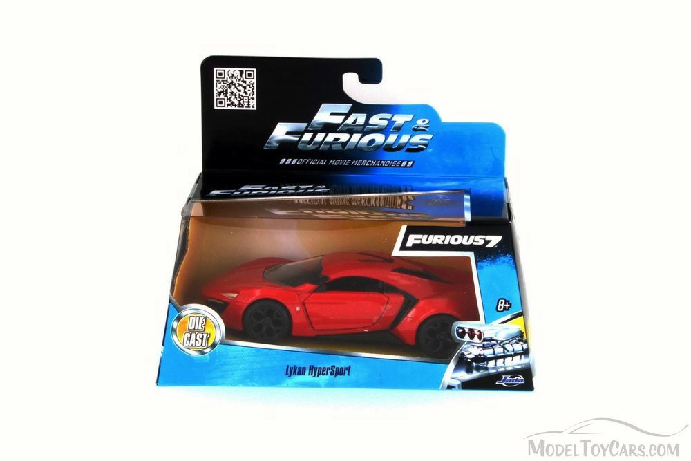 Lykan HyperSport, Red - JADA 97386 - 1/32 Scale Diecast Model Toy