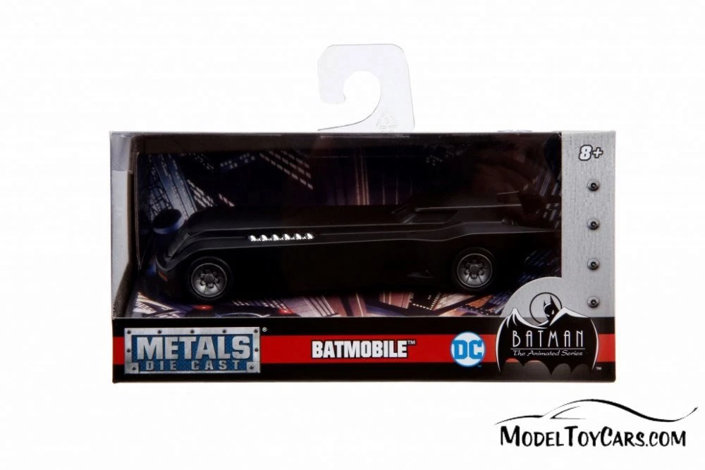 Batmobile, DC Comics Animated Series - Jada 30915 - 1/32 scale Diecast Model Toy Car