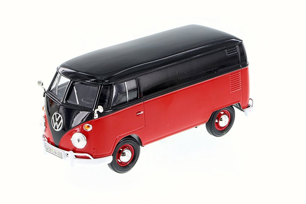 Diecast Car w/trlr Volkswagen Type 2 Delivery Bus,&  79342W 1/24 Scale Diecast Model Toy Car
