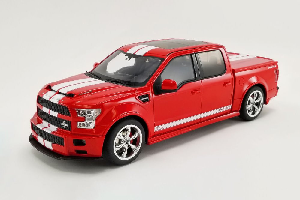 2017 Ford Shelby F-150 Super Snake Pickup Bed Cover, GT Spirit US043 1/18 scale Resin Model Toy Car