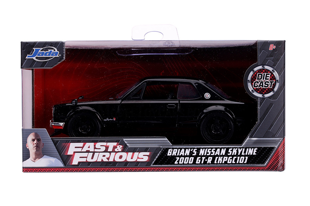 Nissan Skyline 2000 GT-R (KPGC10), Fast and Furious - Jada 99602 - 1/32 Scale Diecast Model Toy Car