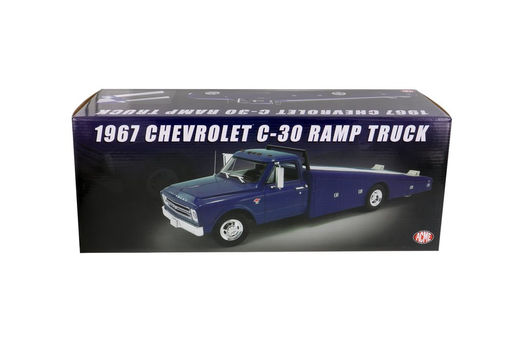 No227ミニカー1/18 CHEVROLET C-30 RAMP TRUCK 1967 CHEVROLET C-30 RAMP TRUCK 1:18 GRUMPY JENKINS VINTAGE