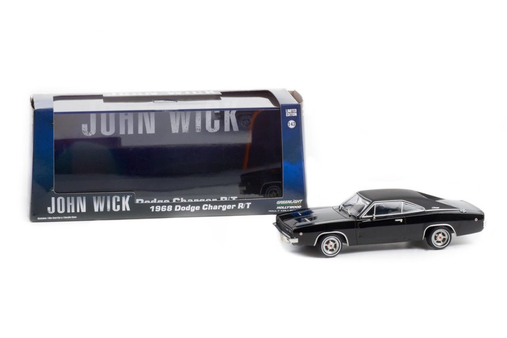 1968 Dodge Charger R/T, John Wick - Greenlight 86608 - 1/43 scale