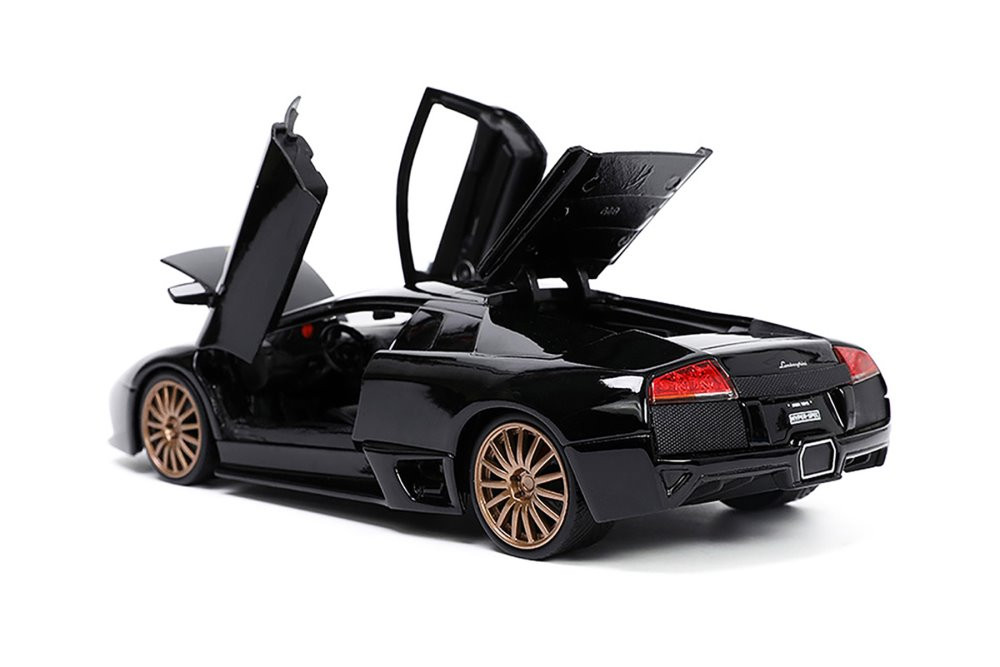 2年保証』 LAMBORGHINI MURCIELAGO LP640 BLACK 1/24 DIECAST MODEL