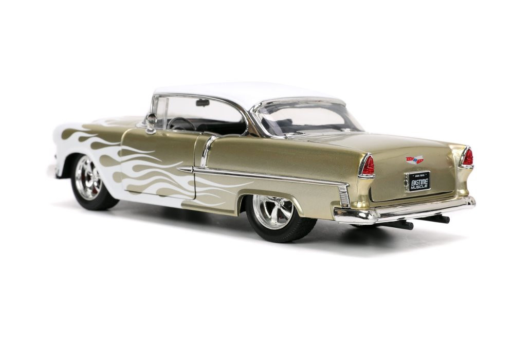 ミニカー 1:24 BTM 1955 Chevy Bel Air #24 Amazon.com: 1955 Chevy Bel Air, Red, 1/24 Scale Diecast