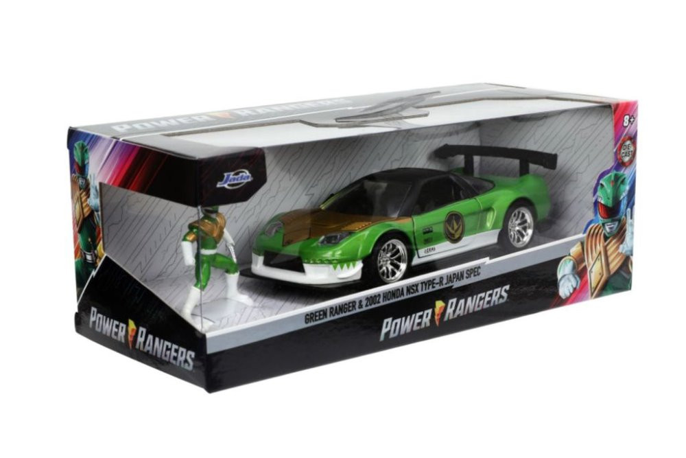 2002 Honda NSX Type-R Japan Spec with Green Ranger Diecast