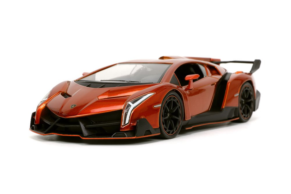 Lamborghini Veneno, Copper/Bronze - Jada Toys 32723/4 - 1/24 scale Diecast Model Toy Car