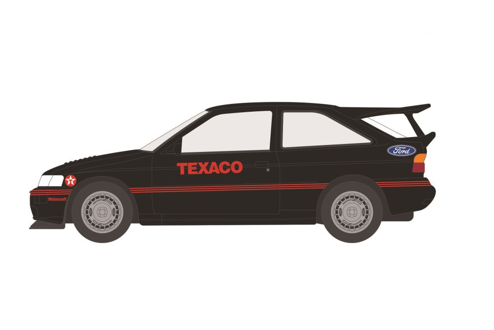 Texaco 1995 Ford Escort RS Cosworth, Black - Greenlight 41130D/48