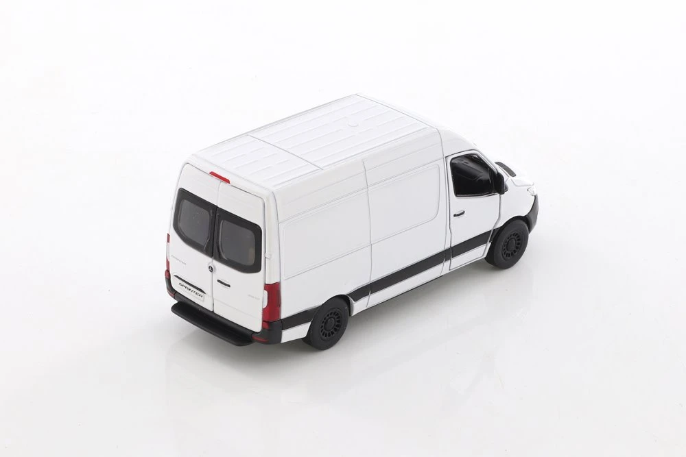2019 Mercedes-Benz Sprinter Van, White - Kinsmart 5426DW - 1/48 scale Diecast Model Toy Car