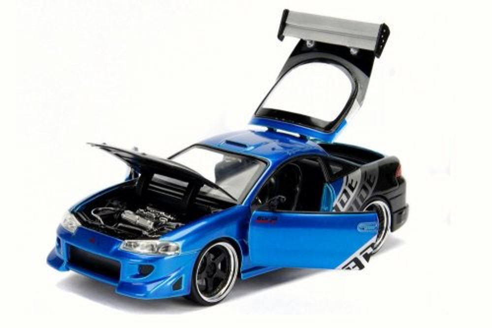 1995 Mitsubishi Eclipse, Metallic Blue - Jada 99103WA1 - 1