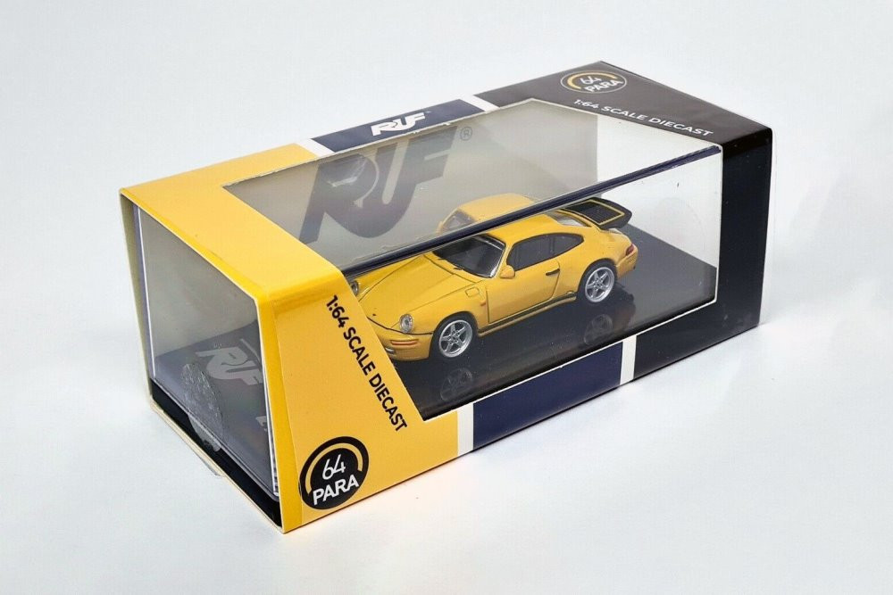 1987 RUF CTR Yellowbird, Blossom Yellow - Paragon PA55291YL - 1/64 scale Diecast Model Toy Car