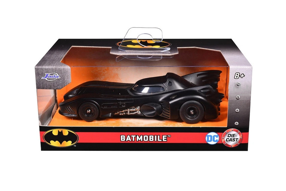 1989 Batmobile, Black - Jada 98226W - 1/32 Scale Diecast Model Toy Car
