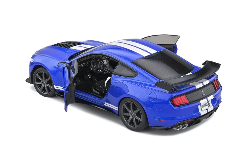 2020 Ford Shelby GT500 Fast Track - Ford Performance, Blue - Solido S1805901 - 1/18 Diecast Car